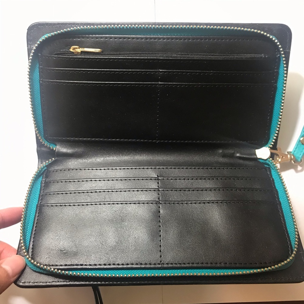 Turquoise Wallet - Picture 3 of 5